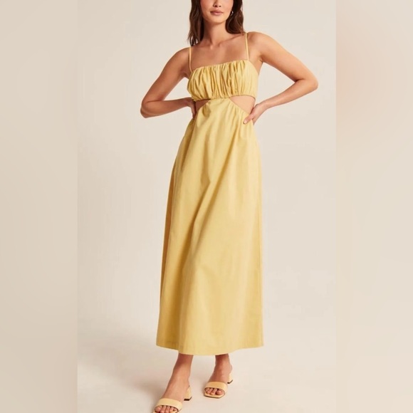 Abercrombie & Fitch Dresses & Skirts - Abercrombie & Fitch Yellow Maxi Dress